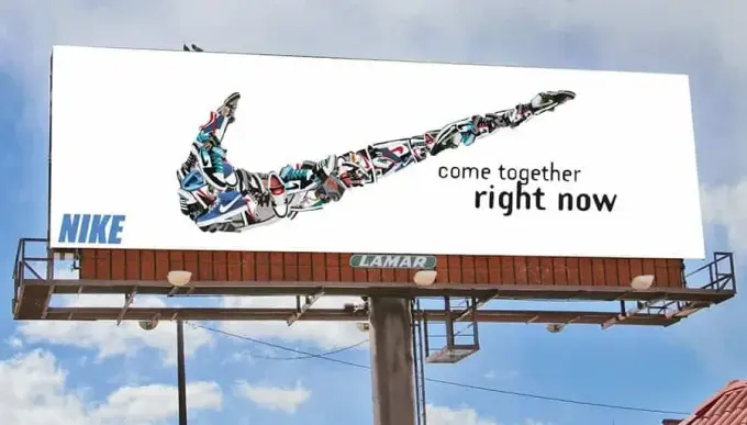 The history of advertising.