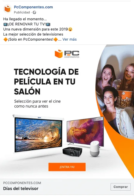 Publicidad en Facebook